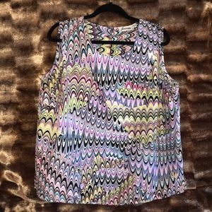 Joanna Sleeveless Blouse, XL